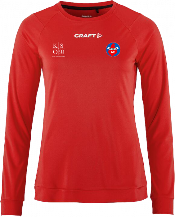 Craft - Aac Coach Longsleeve T-Shirt Women - Bright Red