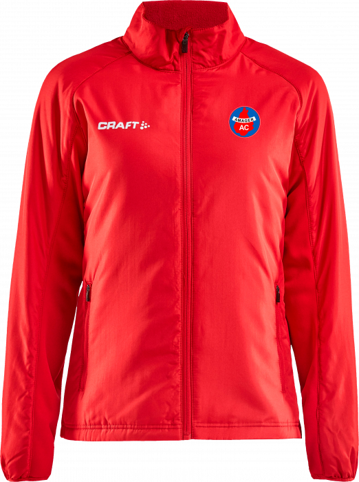 Craft - Aac Coach Warm Jacket Mens - Rosso