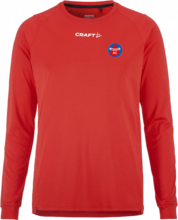 Craft - Aac Coach Longsleeve T-Shirt Men - Bright Red